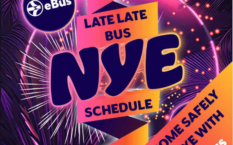 Late Late Bus Tile Large